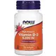 Витамины и минералы NOW Vitamin D3 5000 IU, 120 капсул