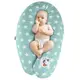 Подушка для беременных и кормления ТM PAPAELLA 30х190 см XXL зірка біла на м"яті