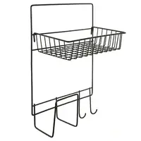 Полка настенная 25*14*34см Stenson TD01345 (black)