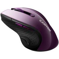 Миша комп'ютерна бездротова Canyon CNS-CMSW01P Purple фіолетова