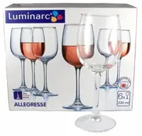 Набор бокалов Luminarc "Аллегресс" 230 мл, 6 шт бокал для вина