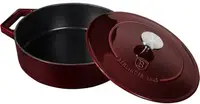 Каструля чавунна Berlinger Haus Burgundy BH-6496 0.5 л 12 см