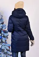 Куртка жіноча зимова синя код П419