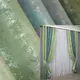 Комбинированные (2шт.1,5х2,7м.) жакардовые шторы. Цвет оливковый с бирюзовым. Код 016дк(1147-1148-1147ш)10-853