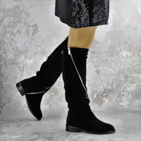 Сапоги женские Fashion Sage 2169 41 размер 26 см Черный