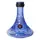 Стеклянная колба AMY Deluxe модель 072.01 Alu Antique Berry с системой Click Синяя