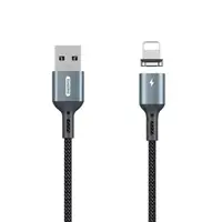 Кабель Lightning 1 м Cigan Magnet Remax RC-156i-Black