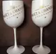 Фирменные бокалы для шампанского Moet & Chandon, фужеры Мое Шандон, Белый moet
