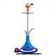 Кальян AMY Deluxe SS 09 PLUS Stick steel Blue (82 см) синий