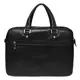 Мужская кожаная сумка Giorgio Ferretti 3703q11-black