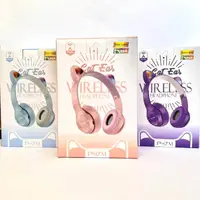 Бездротові навушники Cat Ear RGB P47M (Сірий)