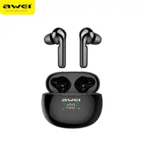 Наушники Bluetooth AWEI T15P TWS IPX5 |BT5.1, 45/390mAh, 7Hours|