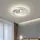 Люстра світлодіодна стельова LED світильник для квартири на стелю лед з пультом 27125 Білий 6х50х50 см.