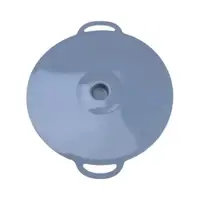 Багаторазова силіконова кришка універсальна 24 х 20.4 см Сірий HP34540S