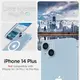Чехол Spigen для iPhone 14 Plus / 15 Plus - Ultra Hybrid MagSafe (Повреждена упаковка), White (ACS04902)
