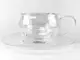 Чашка с двойным дном и блюдцем Lessner Thermo 11304-270 270 мл