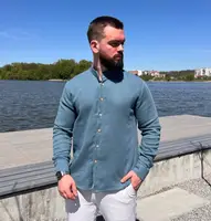 Рубашка мужская из муслина 32767 3XL акула