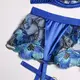 Элегантный комплект белья с вышивкой L/XL