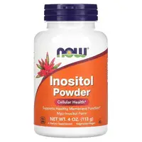 Витамины и минералы NOW Inositol Powder, 113 грамм