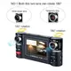 Автомобильный Dvr видеорегистратор F30 двойной объектив 2,7-дюймовый