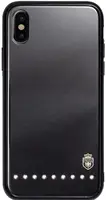 Чехол-накладка Remax Batili Series Glass Case Apple iPhone X Black