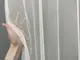 Готовая тюль (3,7х2,7м.) "Грек-сетка" с вышивкой. Цвет молочный с пудровым. Код 1463т 42-1240