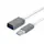 Адаптер MicroUSB-USB с кабелем XoKo XK-AC-140-GR серый