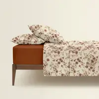Двоспальна постільна білизна з простирадлом на резинці FLORAL MOOD CS3