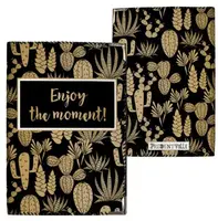 Обложка на паспорт Enjoy the moment! (ткань)