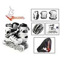 Ролики раздвижные ББ Combo Scale Sports white LF-905-S 29-33 см