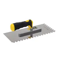 Гладилка нержавеющая штукатурная Profi 280×130мм c зубом 8×8мм SIGMA (8327531)