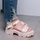 Женские босоножки Fashion Piper 3603 41 размер 25,5 см Бежевый