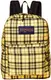 Городской рюкзак 25L Jansport Superbreak желтый в клетку