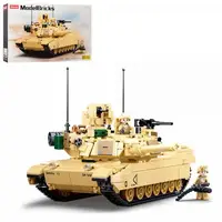 Конструктор Sluban Танк M38-B0892 781 деталь