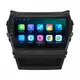 Штатная магнитола Lesko Hyundai Santa Fe 2012-2018 9" 4+64 4G+CarPlay Android 11 GPS Premium Выносной Sim-слот