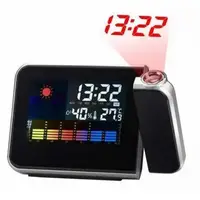 Годинник метеостанція DS-8190 2573 з проектором часу + календар з термометром