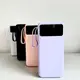 Power Bank Intelligent Fast с кабелем USB+Micro+Type-C+Lightning (30000mAh) Сиреневый