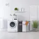 Корзина для сортировки белья на 3 секции с ручками, 150 л