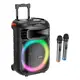 Акустика-караоке HOCO Winner wireless dual-mic outdoor BT speaker HA5 |BT5.0/USB/AUX/TF, 60W, TWS, 12h|