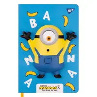 Блокнот-сквиш YES А5 Minions 151789 128 листов