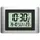 Часы настенные Technoline WS8028 Silver/Black (WS8028)
