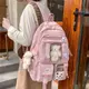 Рюкзак женский розовый код 3-509
