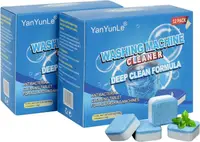 Средство для чистки стиральных машин Washing Mashine Cleaner 12 шт