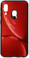 Чехол-накладка TOTO Print Glass Space Case Samsung Galaxy A40 Red