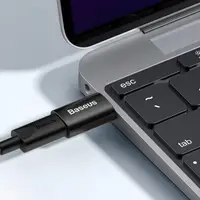 Адаптер Baseus Ingenuity Series Mini OTG Adaptor USB 3.1 to Type-C, Black (ZJJQ000101)