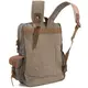Туристический рюкзак canvas Vintage 20107 Болотный