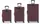 Чемодан Gabol Florida (L) Dark red (123147-037)