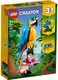 Конструктор LEGO Creator Экзотический попугай 3 в 1, 253 детали (31136)