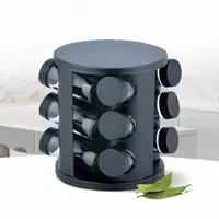 Набор для специй на подставке Maestro MR-1725Black13 предметов черный