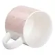 Кружка фарфоровая 350 (мл) для кофе и чая Розовая RX-N240126P